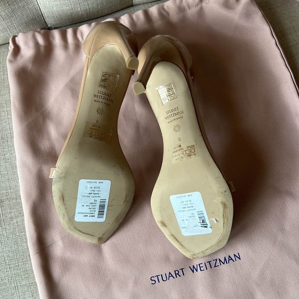 Stuart Weitzman Amelina 95 Ankle Strap Sandal - Picture 5 of 5